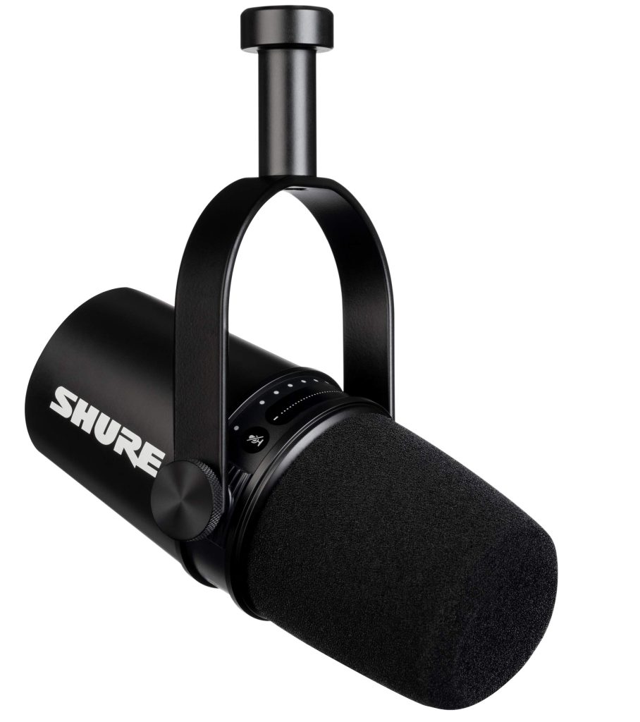 Guía de micrófonos para podcast Shure MV7