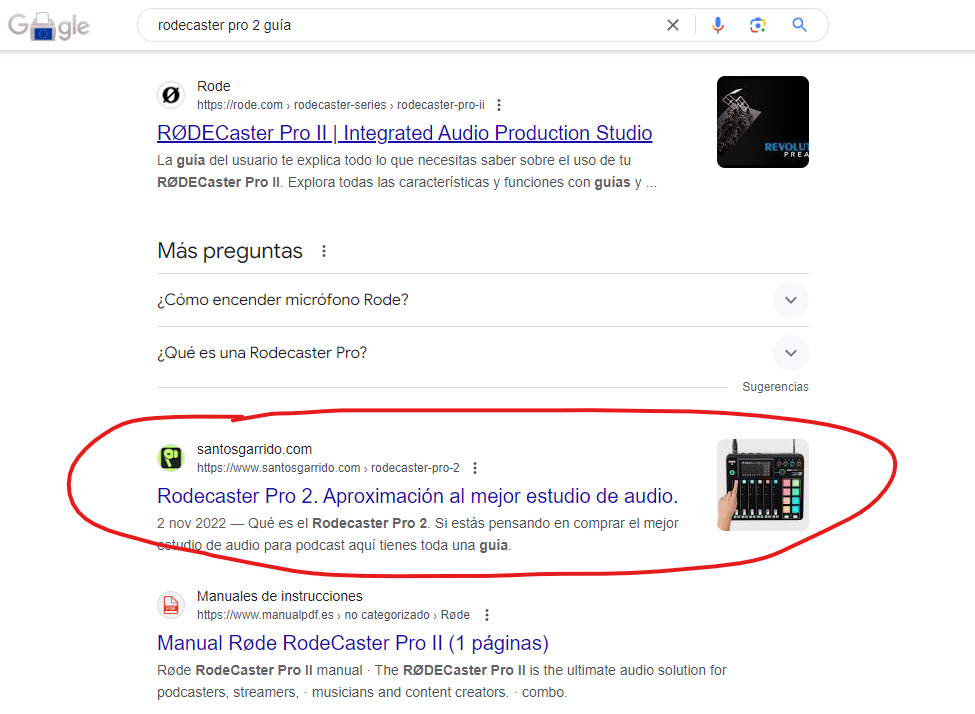 Rodecaster Pro 2 SEO Podcast